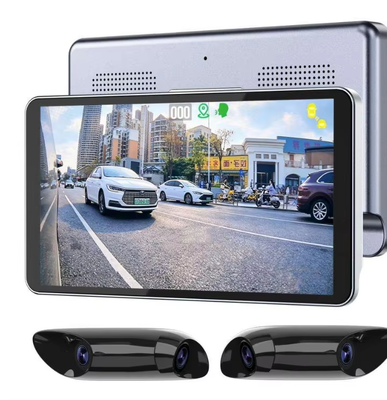 kualitas  6 Inch CMS Electronic Rearview Mirror System with Dual Side View Cameras AHD 1080P HD and IP67 Waterproof for Truck Bus Van RV pabrik
