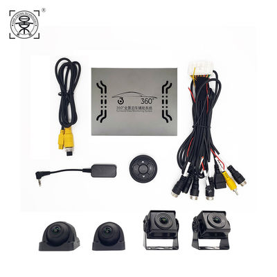 Wide Angle Blind Spot Camera System with HD 1080P, 4 Cameras