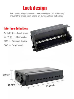 Smart Parking Location Sensor Parkir Mobil, Deteksi depan dan belakang, Asisten Parkir Otomatis, Perangkat Keamanan Parkir Kendaraan, Sensor Mobil Universal