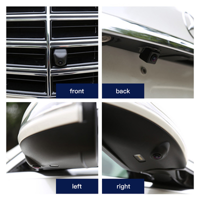 Sistem Kamera Mobil 360 Tampilan Belakang Panorama Sensor GC2053 Tahan Air