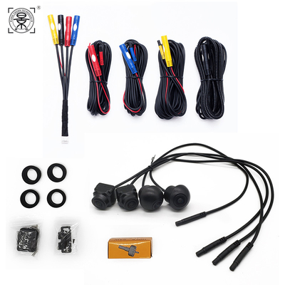 360Deg Kendaraan Night Vision Kamera Mobil Surround Panorama View 12VDC
