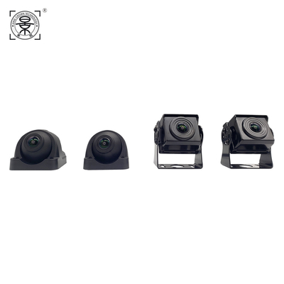 DC12V Bus Truck Night Vision Kamera Tampak Belakang 170deg Merekam Pemandangan Panorama