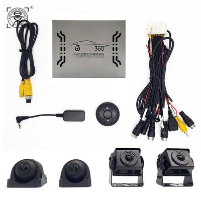 BG-BHT-5000L 170deg Bird View Kamera Mobil Antarmuka VGA Kit Kamera Terbalik