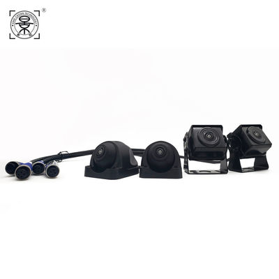 1080P AHD 360 derajat Kamera Panorama Reverse Bird View System, Waterproof Car DVR Recording, Bantuan Parkir untuk Truk Hyundai, Bus dan RV