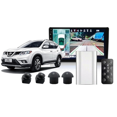 quality 4CH 1080P Bird View Car Camera Monitoring Surround System 190deg Wide Angle factory