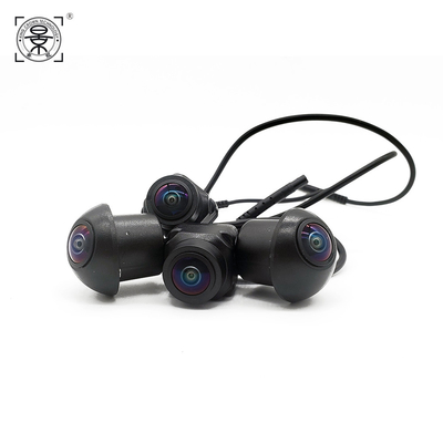 DC12V Rear View Side View 360 Sistem Kamera Mobil 4CH 1080P AHD Untuk Truk