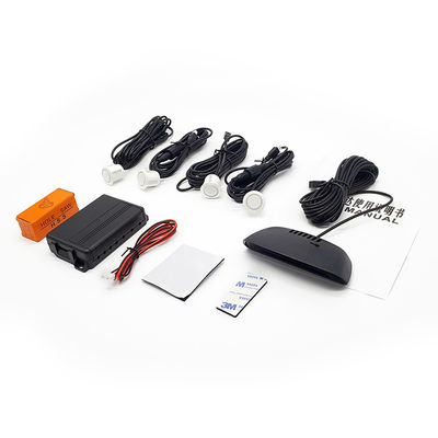 LED Display Car Parking Sensor Kit 4 Ultrasonik Reverse Sensor IP68 Waterproof Safety Driving Assistant untuk Perlindungan Parkir Kendaraan