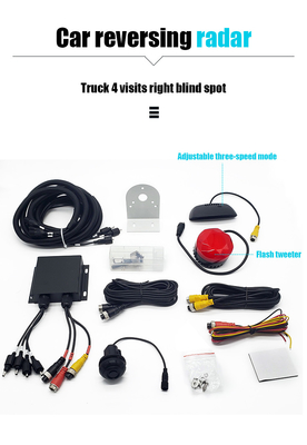 Sistem Sensor Parkir LED Tahan Cuaca Tampilan Peringatan Suara Dekat Dengan Rintangan