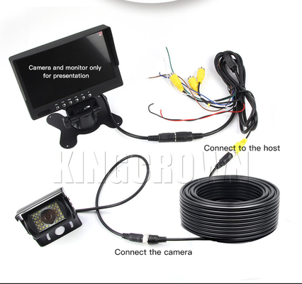IP68 Membalikkan Kabel Ekstensi Kamera Cadangan 4 Pin Ketahanan Tarik FCC