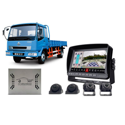 Truck Navigation and Camera System with Blind Spot Detection and AHD 1080P for Safe Reversing