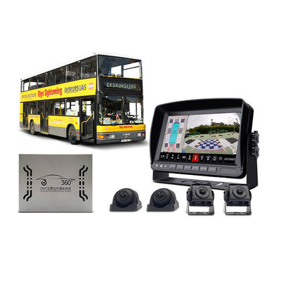 4 Channel Truck MDVR Camera Kit dengan Night Vision dan Real-Time Remote Viewing