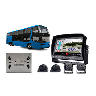 Sistem Navigasi Multimedia Mobil DC12V RV Tampilan Belakang Dan Kamera Tampilan Depan RoHS