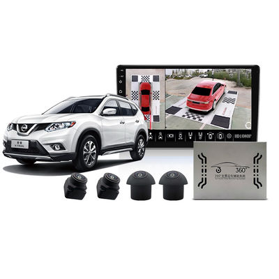 High Definition 360° Panoramic Car Camera Kit Bird Eye View 1080P Surround Parking Monitoring System untuk mobil universal