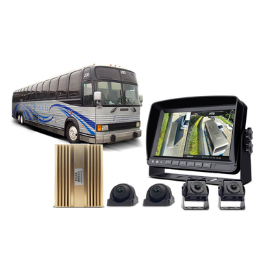 Sony IMX307 32V DC Bird View Kamera Mobil Sistem Parkir Kabel 4pin