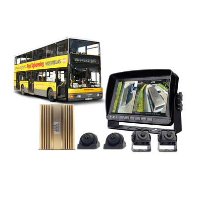 Kartu TF 64GB Monitor Kamera Cadangan 9 Inch Untuk Trailer Kemping Dan Truk OEM