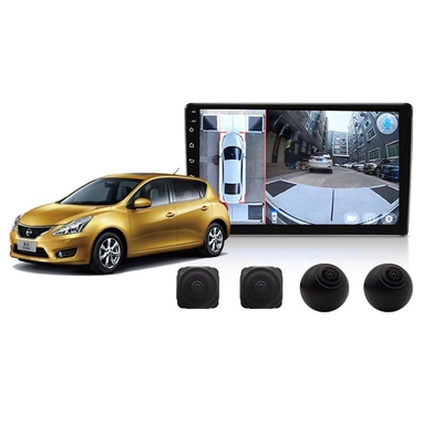 IP69 720P Vehicle Data Recorder 360 Sistem Kamera Mobil Hindari Blind Spot