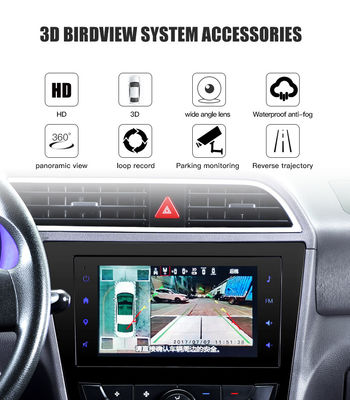 Sistem Kamera Kendaraan Full-Surround dengan Lensa Wide-Angle, HD Clarity Enhanced Parking Assistance