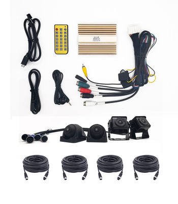 Sistem Kamera Pengawasan Bus dengan 360 derajat, AHD 1080P, SONY Sensor dan Night Vision