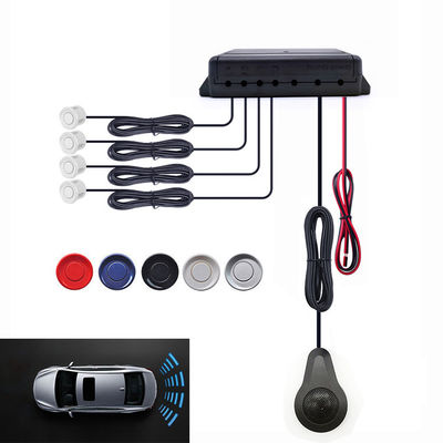 Rear Long Strip 4 Probe Parking Sensor Buzzer Warning Reverse Radar untuk Mobil Nissan