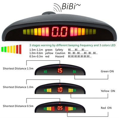 Sistem Sensor Parkir Cadangan Mobil Parktronic Detektor Radar Elektronik 22 * ​​20mm
