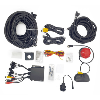 Sistem Sensor Parkir Gerak Alarm Mobil Radar 32VDC 10in Tampilan Kecerahan Tinggi