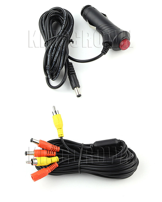 Kabel Steker Pemantik Rokok DC24V Tahan Karat 7m Aksesoris Kamera Mobil Untuk Dash Cam