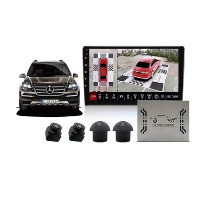 1080P HD 360° Kamera Panorama Mobil Kit Bird Eye View Surround View Parking Monitoring System untuk Full Vehicle OEM ODM