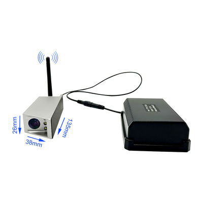 7-Inch HD Wireless Forklift Rear View Camera System 1080P DVR IP68 Waterproof Baterai Magnetic Cakupan penuh kendaraan