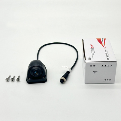 Metal Wired Truck Backup Camera Kit dengan 1080P HD Triple Quad Split Screen Monitor dan Rear View Line
