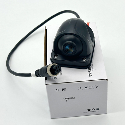 Metal Wired Truck Backup Camera Kit dengan 1080P HD Triple Quad Split Screen Monitor dan Rear View Line