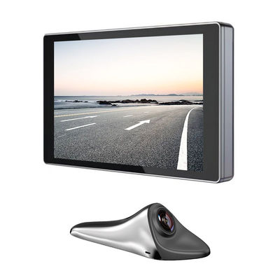 Monitor LCD Layar Sentuh 5.0 Inci 1080P Kaca Spion Elektronik Perekam Kamera Kanan Kiri Sistem Parkir Bantuan Titik Buta