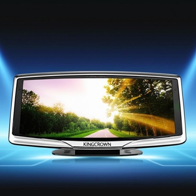 KINGCROWN 5 Inch Blind Zone Mirror Display dengan Night Vision