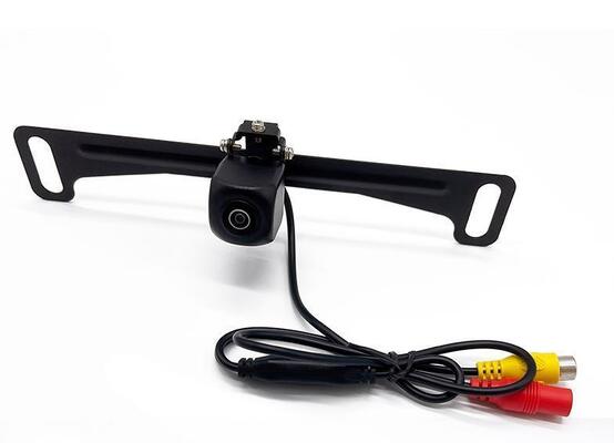 Universal 1080P Lisensi Plat Frame Kembali Kamera, Waterproof Wide Angle Starlight Night Vision Front & Rear View Backup Parking Kamera