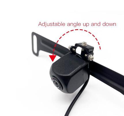 Waterproof License Plate Frame AHD 1080P Reverse Camera, Night Vision Parking Aid Car Rear View Camera, 1 Year Warranty, OEM ODM Available