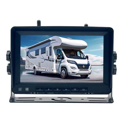 High Definition Wireless Truck DVR Monitor, 7 Inch Night Vision WiFi Solar Powered Reverse Backup Recorder Camera untuk Winnebago Travato RV Reversing
