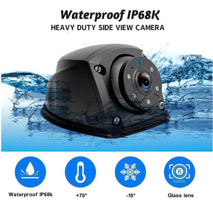 Wide Angle AHD Side View Camera, Night Vision Blind Spot Reverse Cam untuk Scania Trucks & Vehicles, OEM Tersedia