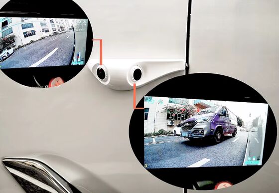 Dual Lens AHD 1080P Car Side View Camera System 7 Inch Monitor RCA Connector Sticker Mount Safety Surveillance Kit untuk Suzuki Swift Hatchback