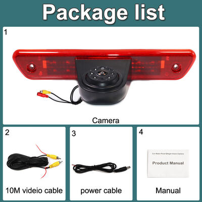 Kamera Cadangan Lampu Rem Ketiga Pengganti untuk Truk Van Ford Transit F150 F250 F350 2014-2019 OEM