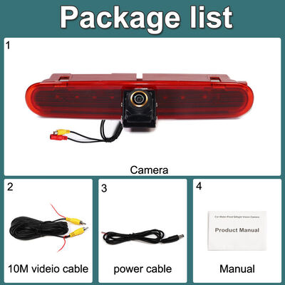 Kamera Mundur Berkualitas Tinggi untuk Fiat Doblo & Opel Combo 2010-2018 dengan Lampu LED