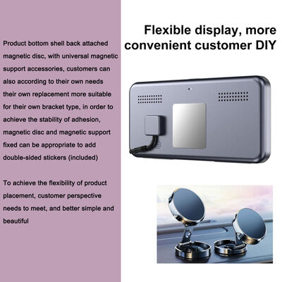 Kamera Belakang AHD 1080P Canggih dengan Desain Sharkfin dan Layar 6,25 inci untuk Parkir dan Kesadaran Titik Buta