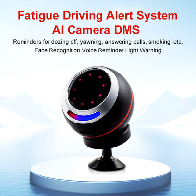 AI Smart DMS Driver Monitoring System Camera for Cars, Trucks & Vehicles - Auto Facial Recognition, Anti-Fatigue Alarm & Night Vision