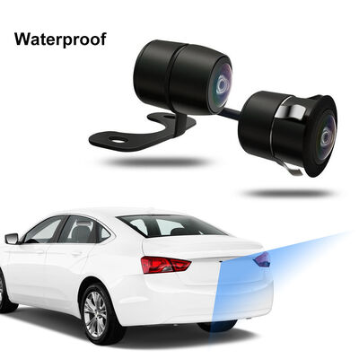 KINGCROWN Mini 18.55mm 2 in 1 AHD 1080P Kamera Cadangan Wide Angle Night Vision Waterproof untuk Asisten Parkir Mobil
