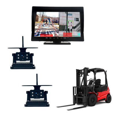Mobil Reversing Aid Rear View Camera, Night Vision Waterproof WiFi Wireless Magnetic Camera dengan Daya Surya & Baterai untuk RV / Truk