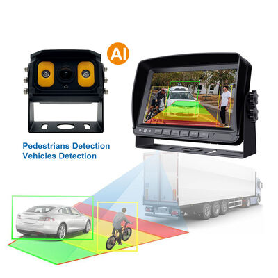 Sistem Multi-Kamera yang disesuaikan untuk kendaraan komersial dengan pemantauan real-time dan visibilitas yang ditingkatkan.