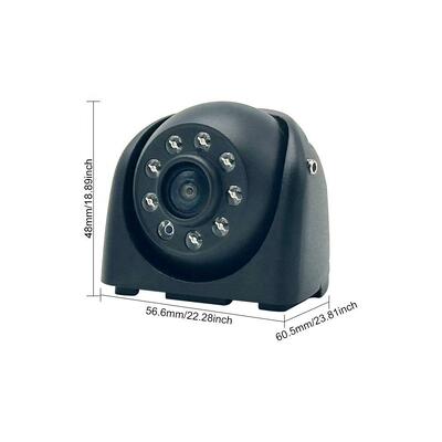 Wide-Angle Side Camera for Trucks with Blind Spot Detection and HD Imaging