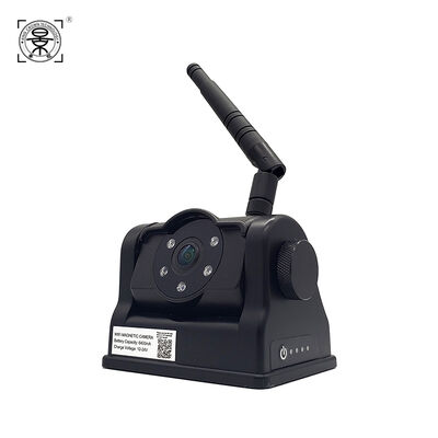 Kamera Cadangan Magnetik Nirkabel dengan Baterai, Tampilan Belakang WiFi Seluler untuk Van, Truk, dan Kendaraan, Kompatibel dengan IOS/Android