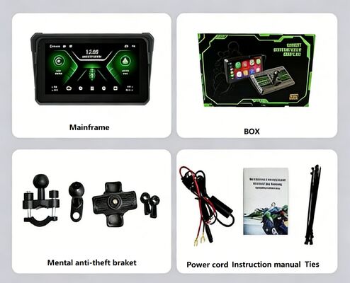 Sistem Kamera Depan dan Belakang untuk Sepeda Motor dengan AHD 1080P dan Tampilan Real-Time