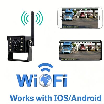 IP67 Waterproof WiFi Vehicle Camera dengan Resolusi HD 720P/1080P dan IR Night Vision untuk Truk dan Bus