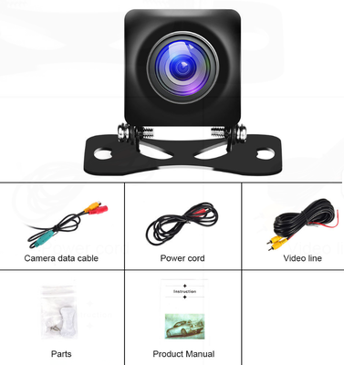 Kamera Mundur Mobil Lensa Fisheye 170 Derajat AHD 1080P, Kamera Cadangan Penglihatan Malam OEM untuk Hyundai Kompatibel Dengan Monitor Mobil Android, Aksesori Keselamatan Parkir