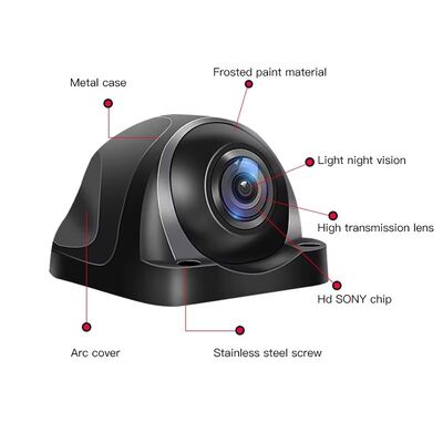 AHD 1080P Truck Blind Spot System dengan IR Night Vision dan IP68 Waterproof Vehicle Monitoring System